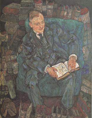 Egon Schiele Portrait of Dr.Hugo Koller (mk12) France oil painting art